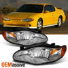 Fit 00-05 Chevy Monte Carlo Replacement Headlights Lamps Lights Left+Right
