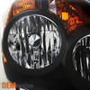 Fit 05-06 Honda CRV UK Built Models Black L+R Side Replacement Headlights