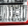 For 2005-2012 Nissan Pathfinder Red Clear Tail Lights Brake Lamp Pair Left+Right