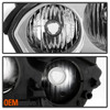 For 2004-2007 Chevy Malibu 2008 Malibu Classic LS/LT Halogen Type Headlight Pair