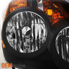 Fit 05-06 Honda CRV Japan Built Model Black L+R Side Replacement Headlights