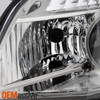 Fits 07-08 Maxima Halogen Type Replacement Projector Headlights LH/RH Headlamps
