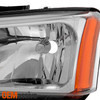Fit 2003-2006 Chevy Silverado 2003-06 Avalanche Headlights+Bumper Signal Lights