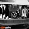 For 2019-2020 Hyundai Santa Fe Clear Brake Fog Lights Pair w/ switch Accessories