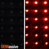 For 14-18 GMC Sierra 1500 2500HD 3500HD [C-Tube] LED Black Smoke Tail Light Pair