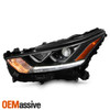 For 2020-2024 Toyota Highlander Projector Black Headlight Driver Left w/ LED DRL