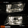 For 2011-2013 Buick Regal [Halogen Type] Chrome Headllight Pair Driver+Passenger