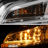 For 2011-2013 Buick Regal [Halogen Type] Chrome Headllight Pair Driver+Passenger