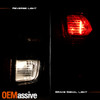 For 2021-2024 Chevy Suburban|Tahoe Halogen Black Tail Lights Pair w/ LED Running