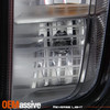 For 2021-2024 Chevy Suburban|Tahoe Halogen Black Tail Light Passenger w/ LED DRL