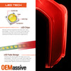 For 19-23 Chevy Silverado 1500/2500 [Incandescent Upgrade] OE LED Tail Light