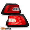 For 2014-2018 Jeep Cherokee Outer LED Tail Lights Assembly Rear Brake Lamp Pair