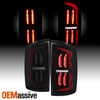 For 2007-2008 Dodge Ram 1500 07-09 2500 3500 LED Black Smoked Tail Lights Pair