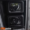 For 20-23 Chevy Silverado 2500HD [Halogen Model] Sequential Projector Headlights