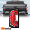 For 2016-2018 GMC Sierra 1500 LED Running Turn Signal Chrome Tail Light Driver
