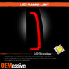 For Chevy/GMC C1500/K1500 Surburban/Tahoe Yukon Blazer LED Tail Lights Blk Smoke