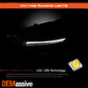 For 2020-2024 Toyota Highlander XSE Projector Black Headlights Pair w/ LED DRL