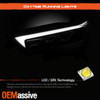 For 14-23 Toyota 4Runner Halogen Projector Black Headlights Pair w/ LED Signal