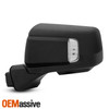 For 2019-2024 Chevy Silverado 1500 LED Towing Mirror Power Glass Heated BS Black