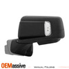 For 2019-2024 Chevy Silverado 1500 LED Towing Mirror Power Glass Heated BS Black