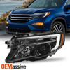 For 16-21 Honda Pilot 17-20 Ridgeline Halogen Projector Headlight Left w/LED DRL