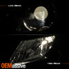 For 16-21 Honda Pilot 17-20 Ridgeline Halogen Projector Headlight Pair w/LED DRL