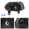 For 2006-2011 Chevy HHR Halogen Headlight w/LED Bar Chrome Housing Lamp Assembly