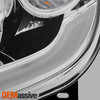 For 2006-2011 Chevy HHR Halogen Headlight w/LED Bar Chrome Housing Lamp Assembly