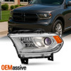 For 2014-2017 Dodge Durango Halogen Non-DRL Projector Headlight Driver Side