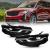 For 2020-2024 Cadillac XT6 [FULL LED] Projector Headlights Pair w/o Super Cruise