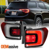 For 17-19 GMC Acadia LED Tail Lights [w/ All Terrain Pkg] Outer Pair Clear Lens