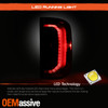For 2014-2018 GMC Sierra 1500 [Incandescent Upgrade] DENALI Style LED Tail Light