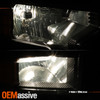 For 2022-2024 Chevy Silverado 1500 [Halogen Type] Black HeadLamp Passenger Right