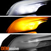 For 2019-2023 Jeep Cherokee Projector Headlight Pair w/LED SwitchBack DRL Signal