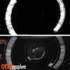 For 2014-2015 Chevy Camaro LS LT SS HID Projector Black Headlight w/LED DRL Pair