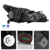 For 2023-2024 Nissan Altima LED w/ DRL Projector Headlight Black Replacement Set