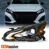 For 2023-2024 Nissan Altima LED w/ DRL Projector Headlight Black Driver Side