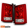 For 2009-2015 Honda Pilot Red Clear Tail Lights Brake Lamp Pair Driver+Passenger