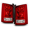For 2009-2015 Honda Pilot Red Clear Tail Lights Brake Lamp Pair Driver+Passenger