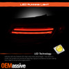 For 22-24 Toyota GR86/Subaru BRZ LED Tail Light Sequential w/ Center Fog Light