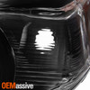 For 2011-2016 Toyota Sienna SE Halogen Projector Headlight Headlamp Set Black