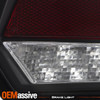For 2003-2008 Audi A3 Full LED Brake Parking Turn Signal Black Tail Lights Pair