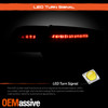 For 2009-2013 Audi A3 Full LED Brake Parking Turn Signal Black Tail Lights Pair