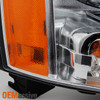 Fit 07-14 Chevy Avalanche Suburban Tahoe Headlights Left + Right Light Lamps