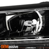 For 17-19 Toyota Highlander SE Limited Projector Black Headlights Pair w/LED DRL