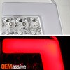 For 07-14 Chevy Suburban Tahoe GMC Yukon Full LED C-Tube DRL Chrome Tail Lights