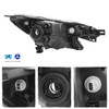For 2014-2016 Nissan Versa Note Chrome Headlight Headlamp Driver+Passenger Pair