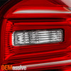 For 2016-2017 Chevy Equinox [Halogen Type] Red Tail Lights Pair Driver+Passenger