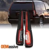 For 2007-2014 Chevy Suburban Tahoe GMC Yukon XL 1500 2500 LED Black Tail Lights