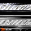 For 15-17 Chrysler 200 HID w/ LED DRL Chrome Trim Projector Headlight Passnger